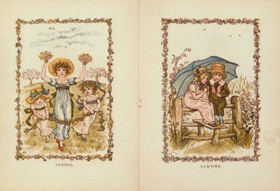 Spring and Summer by Kate Greenaway