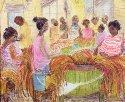 Cigar Factory, Havana by Kate Yates