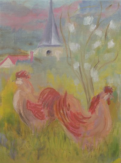 Spring Comes to Burgundy by Kate Yates