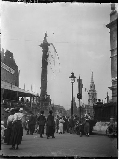 Trafalgar Square, St James, City Of Westminster, London by Katherine Jean Macfee
