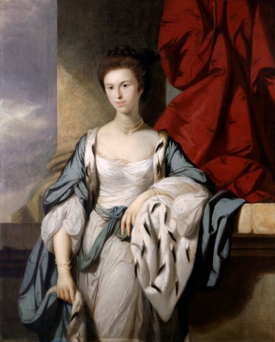 Maria Constantina Trevor, Countess of Suffolk, 18th century by Katherine Read