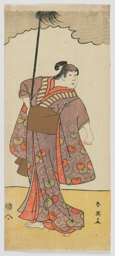 The Actor Iwai Hanshiro IV as a Female yakko, Edo period, c.1791 by Katsukawa Shun ei