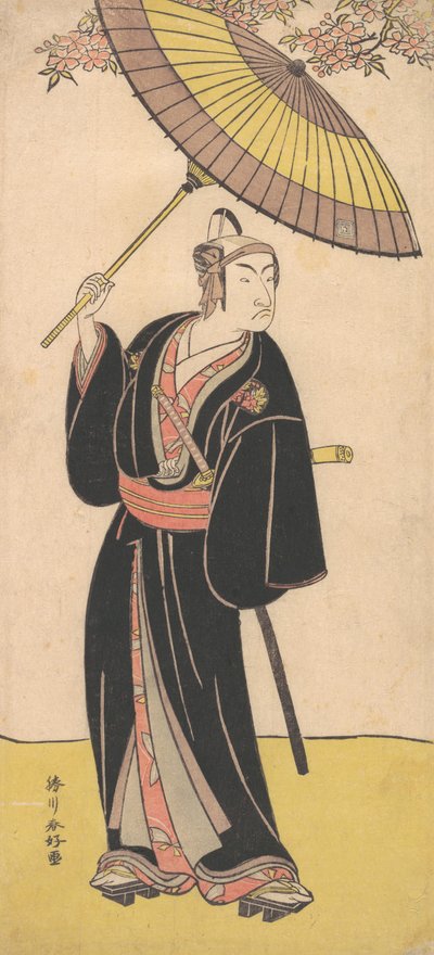 Ichikawa Monosuke III in the Role of the Otokodate Sukeroku, ca. 1786 by Katsukawa Shunko