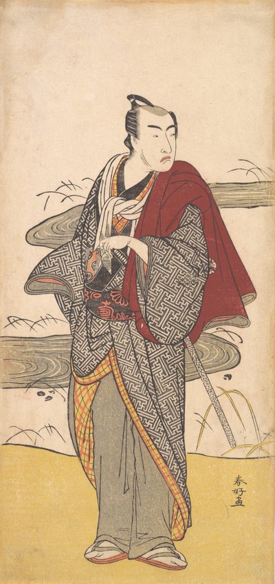 The Actor Matsumoto Koshiro 4th as a Man, ca. 1780 by Katsukawa Shunko