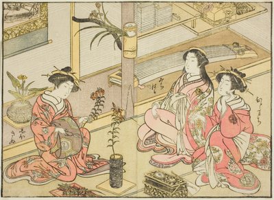 Courtesans of the Kadotsutaya (from the Book 