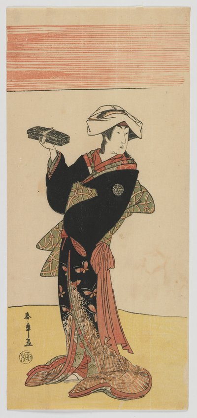 Kabuki Actor Nakamura Riko, Edo period, c.1791-92 by Katsukawa Shunsho