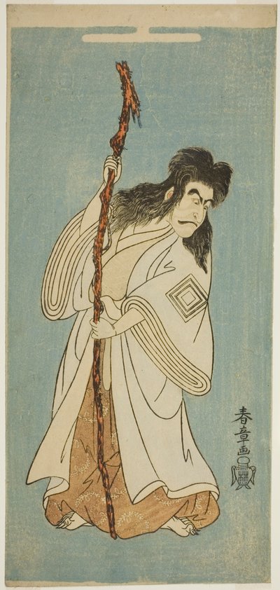 The Actor Ichikawa Danjuro IV possibly as Tenjiku Tokubei in the play 