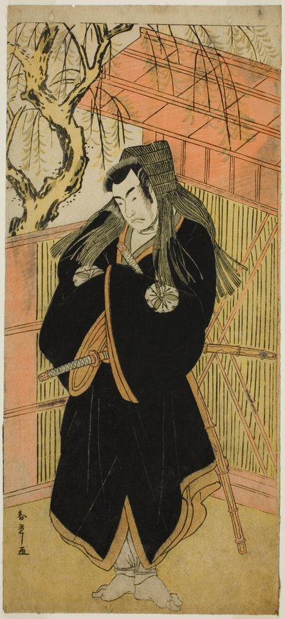 The Actor Matsumoto Koshiro IV as Matsuo-maru in the Play Sugawara Denju Tenarai Kagami, Performed at the Nakamura Theater in the Fourth Month, 1779 by Katsukawa Shunsho
