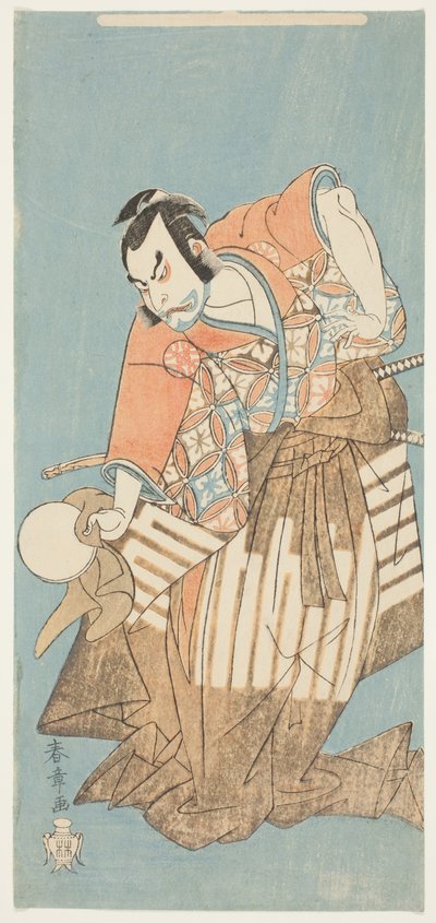 The Actor Nakamura Nakazo I as Osada no Taro in the play "Ima o Sakari Suehiro Genji (The Genji Clan Now at Its Zenith)" by Katsukawa Shunsho