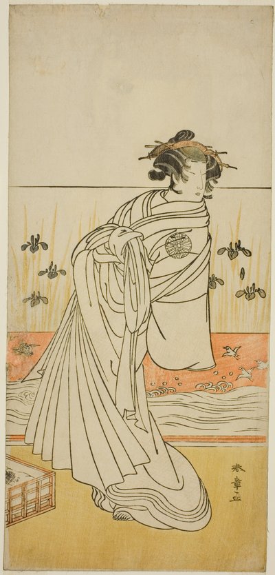 The Actor Nakamura Tomijuro I as the Courtesan Toyama in the Play 