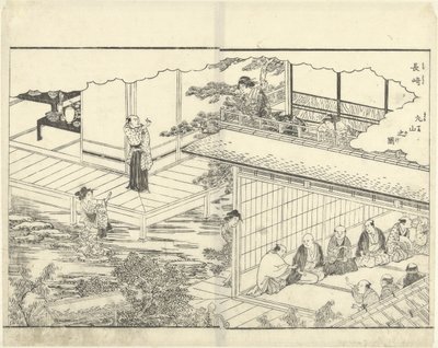 Maruyama in Nagasaki by Katsukawa Shuntei
