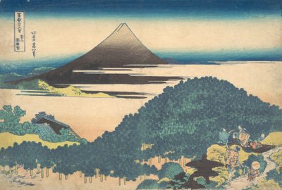 Cushion Pine at Aoyama, from the series Thirty-six Views of by Katsushika Hokusai