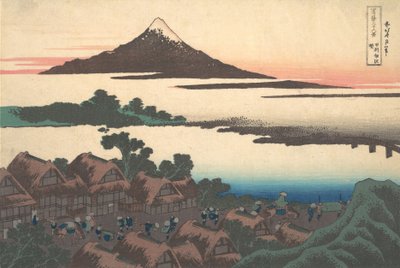 Dawn at Isawa in Kai Province, from the series Thirty-six Views of Mount Fuji by Katsushika Hokusai
