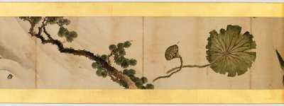 Detail of Handscroll with Miscellaneous Images, Edo Period, 1839 by Katsushika Hokusai