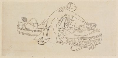Fish Seller by Katsushika Hokusai