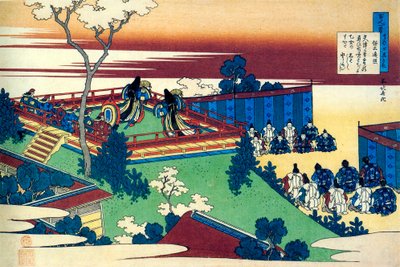 From the series Hundred Poems by One Hundred Poets: Henjo, c1830 by Katsushika Hokusai