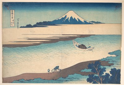 Fuji—The Tama River, Musashi Province, from the series Thirty-six Views of Mount Fuji by Katsushika Hokusai