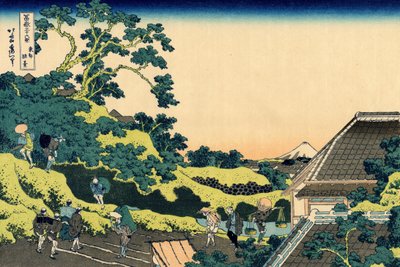 Fuji from Mishima pass, Edo, c.1830 by Katsushika Hokusai