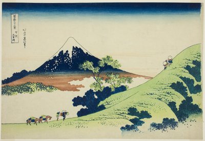 Inume Pass in Kai Province, from the series 
