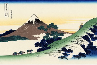 Inume Pass in the Kai Province by Katsushika Hokusai