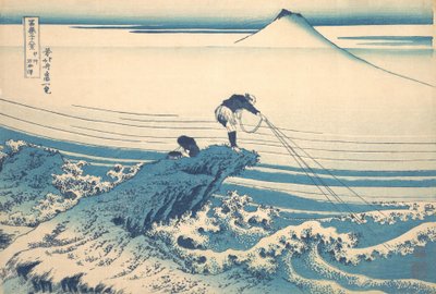 Kajikazawa in Kai Province, from the series Thirty-six Views of Mount Fuji by Katsushika Hokusai
