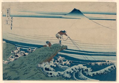Kajikazawa in Kei Province from the series, Thirty-six Views of Mt. Fuji by Katsushika Hokusai