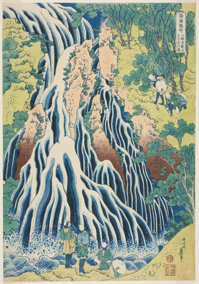 Kirifuri Falls, from the series Tour of the Waterfalls in Various Provinces by Katsushika Hokusai