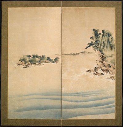 Mount Fuji and Enoshima, Edo Period, c.1825 by Katsushika Hokusai