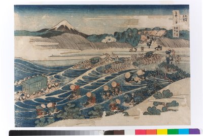 Mount Fuji from Kanaya on the Tokaido by Katsushika Hokusai