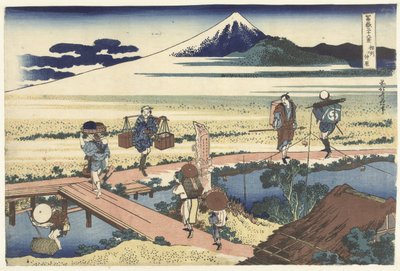 Nakahara in the Province of Sagami (36 Views of Mount Fuji) by Katsushika Hokusai