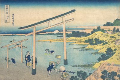 Noboto Bay Noboto no ura, from the series Thirty-six Views of Mount Fuji Fugaku by Katsushika Hokusai