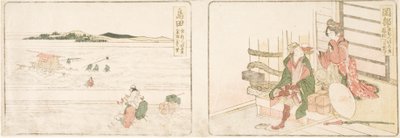 Okabe; Shimada by Katsushika Hokusai