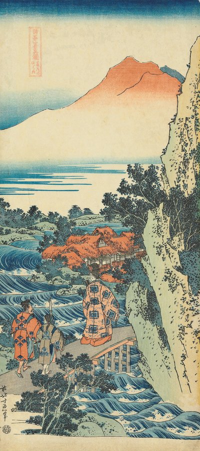 Print from the series "A True Mirror of Chinese and Japanese Poems" by Katsushika Hokusai