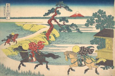 Sekiya Village on the Sumida River, from the series Thirty-six Views of Mount Fuji by Katsushika Hokusai