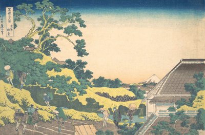 Surugadai in Edo, from the series Thirty-six Views of Mount Fuji, ca. 1830-32 by Katsushika Hokusai
