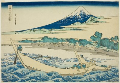 Tago Bay near Ejiri on the Tokaido, from the series 