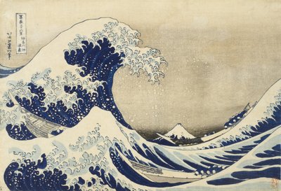 The Great Wave off Kanagawa, c.1830 by Katsushika Hokusai