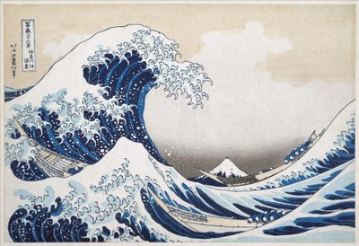 The Great Wave off Kanagawa from the series 