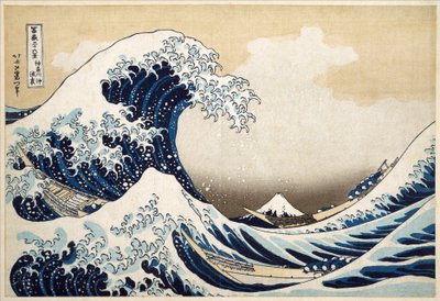 The Great Wave off Kanagawa from the series 