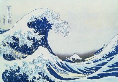 The Great Wave off Kanagawa, from the series 