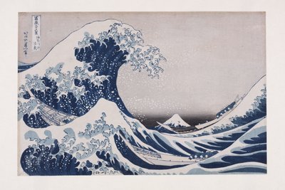 The Hollow of the Deep Sea Wave off Kanagawa by Katsushika Hokusai