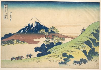 The Inume Pass in Kai Province, from the series Thirty-six Views of Mount Fuji by Katsushika Hokusai