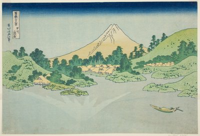 The Surface of the Water at Misaka in Koshu Province, from the series 