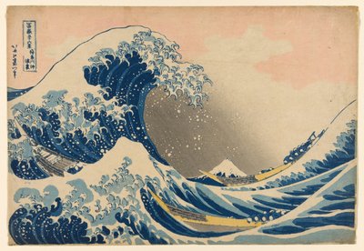 Under the Wave off Kanagawa, also known as The Great Wave, from the series 