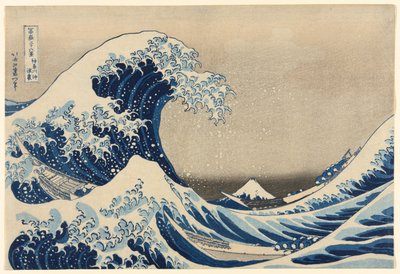 Under the Wave off Kanagawa, also known as The Great Wave, from the Series Thirty-Six Views of Mount Fuji by Katsushika Hokusai