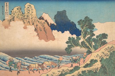 View from the Other Side of Fuji from the Minobu River, ca. 1830-32 by Katsushika Hokusai
