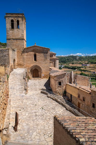 Guimerà Medieval Village at Sunset by Alec Hunter