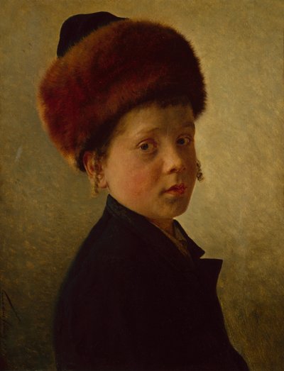 Portrait of a Young Boy by Kaufmann Isidor