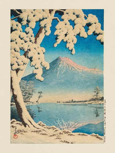Clear Weather at Tagonoura (1932) by Kawase Hasui