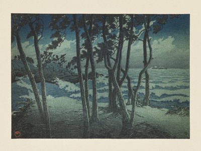 Hinomisaki, Izumo, from the Series “Souvenirs of Travels, Third Series” by Kawase Hasui